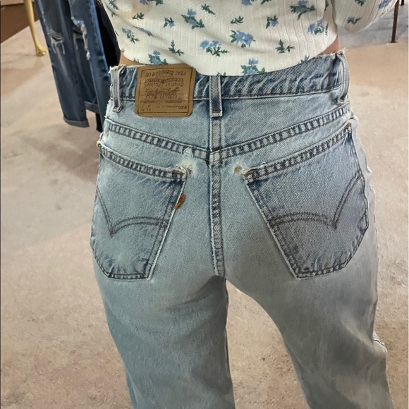 Levi's Denim - vintage orange tag levi jeans